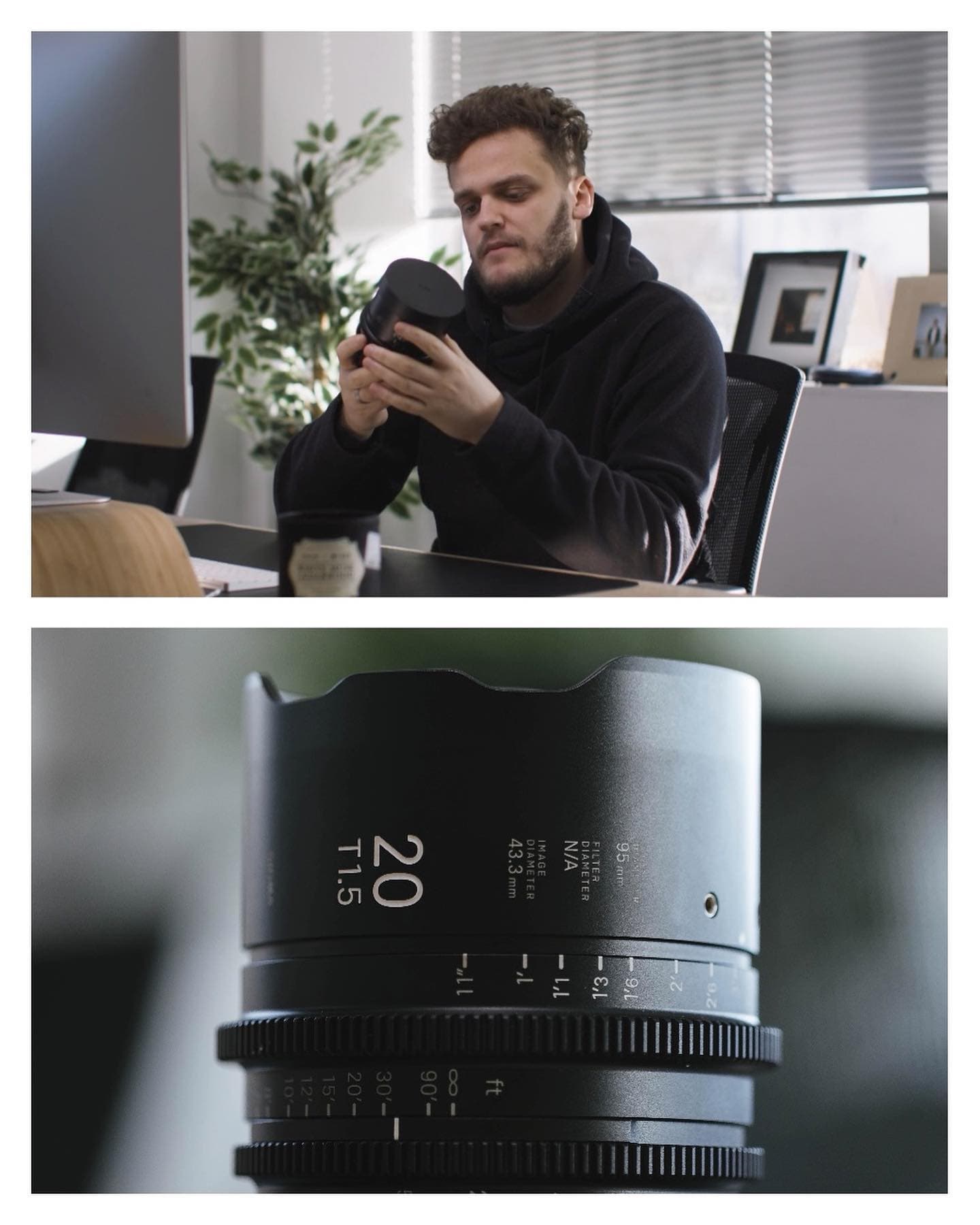 Cinema lens · the kit was real
